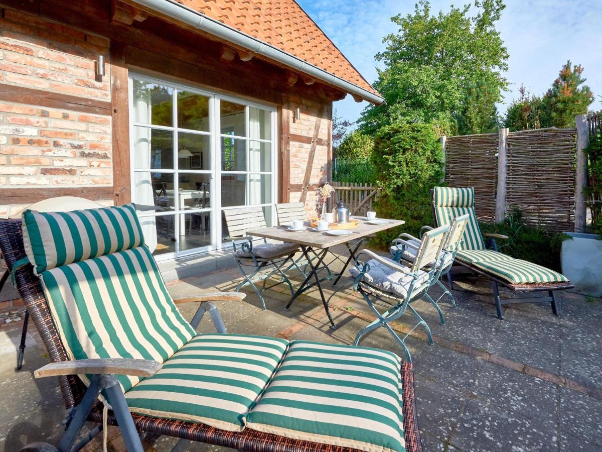 Fachwerkhaeuser Seedorf - Haushaelfte "Sophie Charlott" Mit Kamin Und Terrasse Экстерьер фото