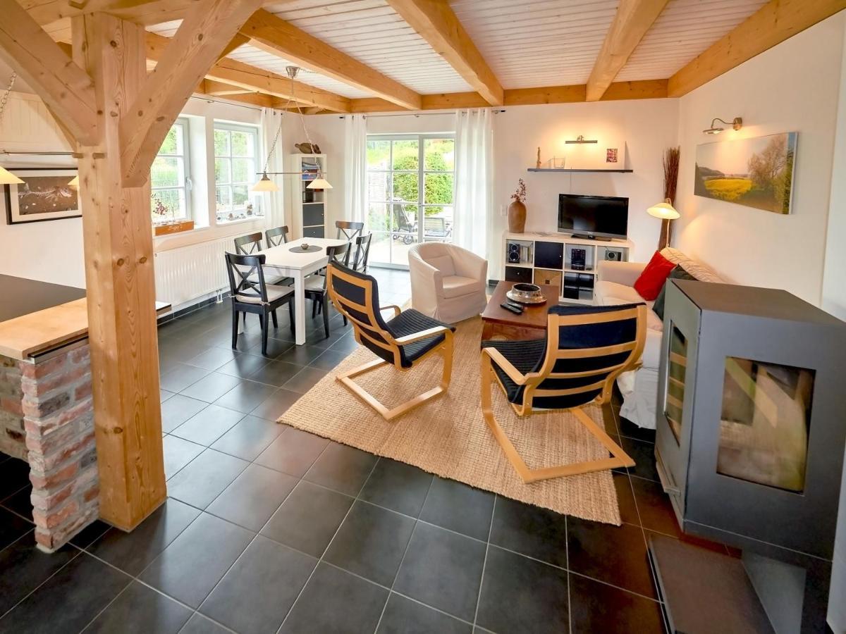 Fachwerkhaeuser Seedorf - Haushaelfte "Sophie Charlott" Mit Kamin Und Terrasse Экстерьер фото