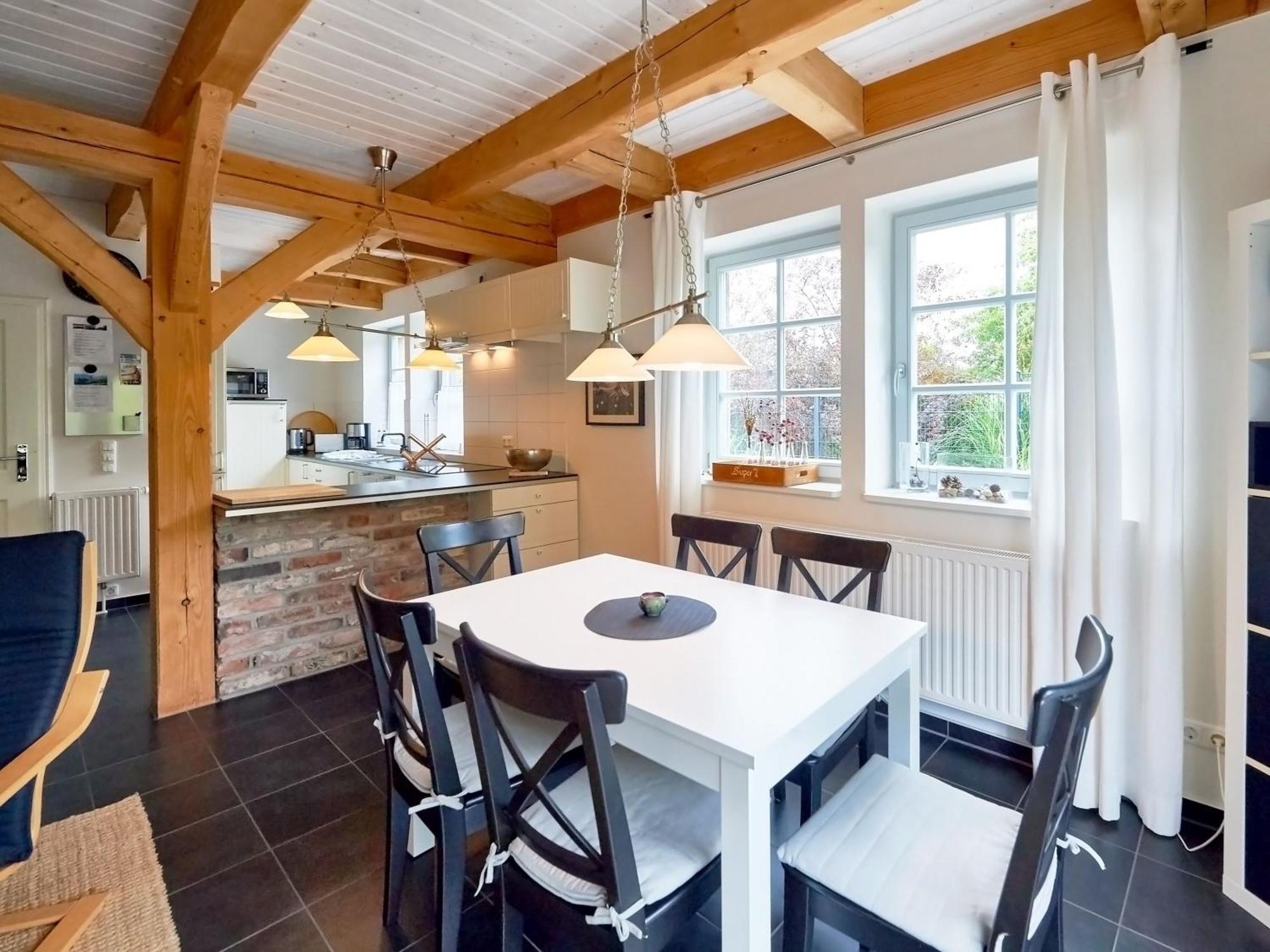 Fachwerkhaeuser Seedorf - Haushaelfte "Sophie Charlott" Mit Kamin Und Terrasse Экстерьер фото
